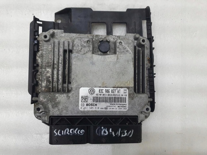 фото №6, Блок керування двигуна 1.4tsi vw scirocco 03c906027at