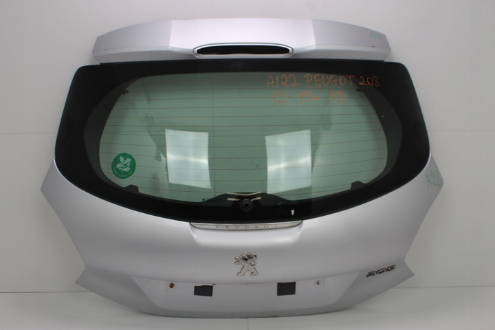 фото №1, Кришка багажника зад peugeot 208 12-15r 3d ezr