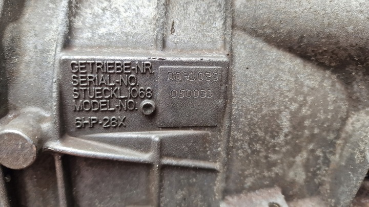 фото №7, Коробка передач коробки передач 6hp-28x автомат bmw f01 f02 4.4 b xdrive конвертер 7600418