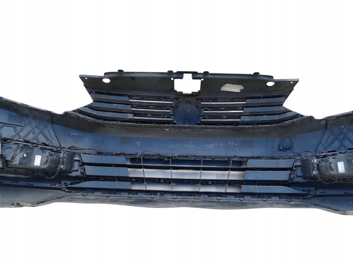 фото №13, Комплектний бампер переднє перед решітка радіатора vw passat b8 2014-2019 lh5x темно-синій