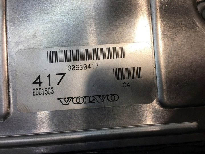 фото №6, Блок керування двигуна volvo v40 i 1.9 di 0281011086 30630417