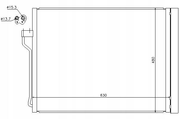 фото №11, Nissens 940288 конденсатор, кондиционер