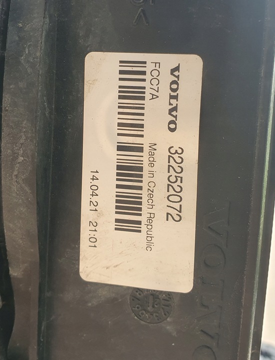 фото №3, Комплект радіатор акумулятора volvo xc60 xc90 гібрид гібрид оригінал