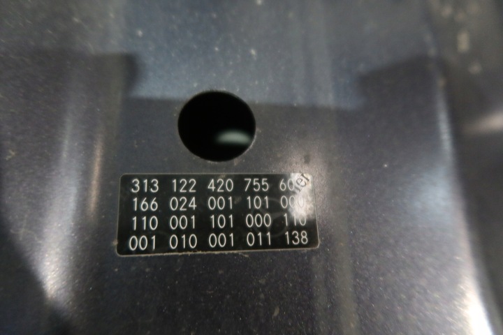 фото №7, Mercedes кришка двигуна капот ml w166 код 757 ні wymaga фарбування