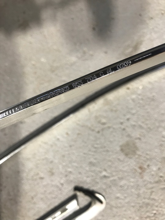 фото №10, Планка крышная хром audi a4 b8 sedan 8k5853703c