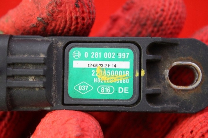 фото №6, Датчик давления w коллекторе 223650001r renault kangoo 2 ii 1.5 dci 86 km
