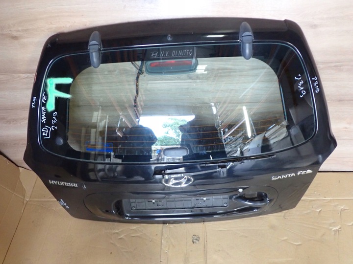 фото №11, Hyundai santa fe 01-06 кришка багажника ed