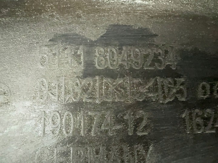 фото №9, Бампер переднее bmw 5 gt f07 m набор оригинал комплектный