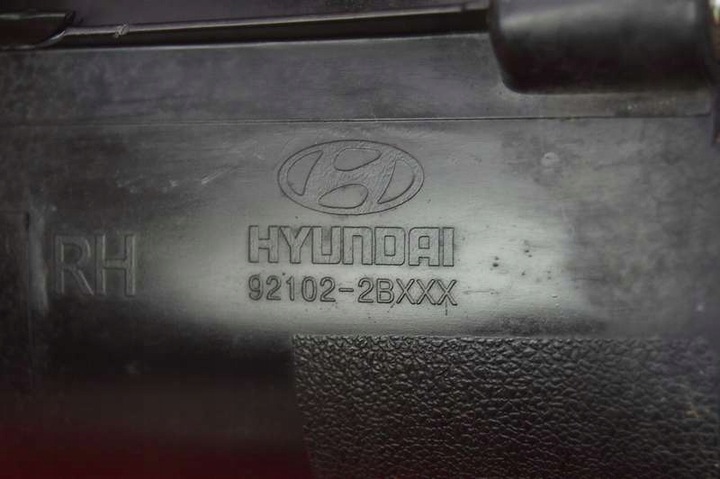 фото №8, Фара правий лампа перед лінза uk 92102-2bxxx hyundai santa fe 2 ii