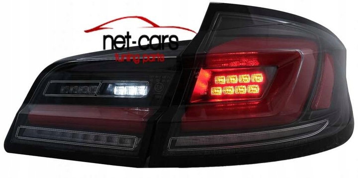 фото №12, Лампи задні bmw 5 f10 -17 neon led g30 чорний grau