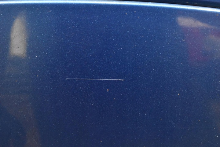 фото №6, Капот крышка двигателя синяя mazda 3 1 i bk 03-06