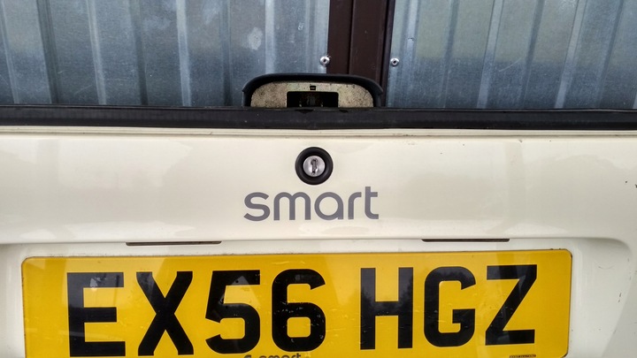 фото №6, Крышка задняя smart fortwo i рестайлинг 03-06