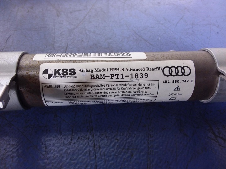 фото №4, Audi a8 d4 довгий подушка безпеки шторка права 4h4880742d