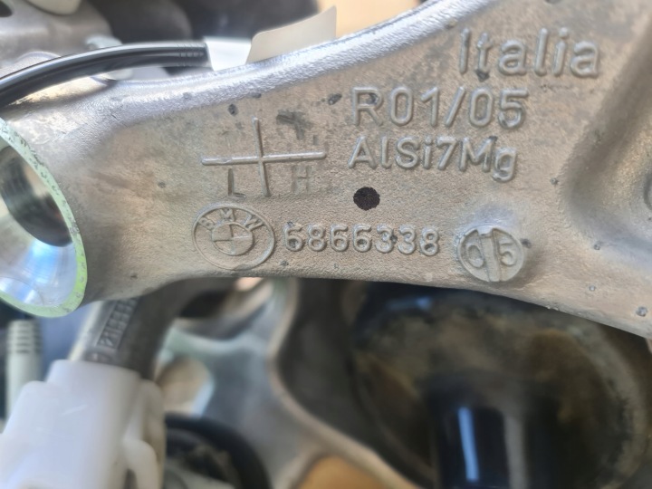 фото №8, Bmw g30 поворотна опора ричаги ричаг  піввісь права праве зад 6866338
