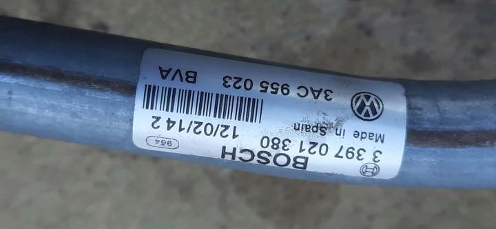фото №8, Механизм стеклоочистителя uk volkswagen passat b7 3ac955119