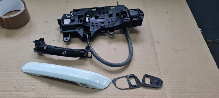 фото №16, Q5 80a sq5 ручка дверь левая левый зад pod kessy 80a837239 ly9c