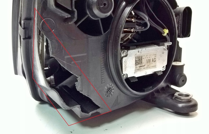 фото №16, Skoda octavia iii рестайлінг 2017-2020 лампа фара звичайний лівий перед оригінальний номер eu