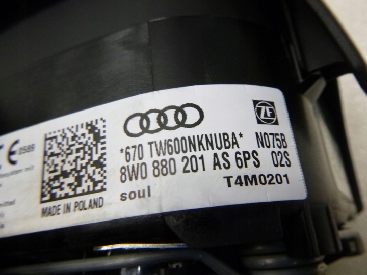 фото №9, Audi a4 b9 a5 15-19 подушка безопасности подушка безопасности водителя новая