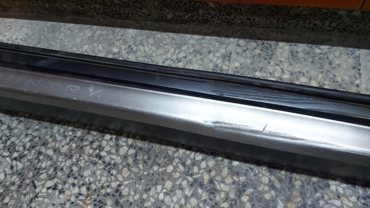 фото №8, Порог планка накладка пороговая правая volvo v90 s90 cc cross country 16-