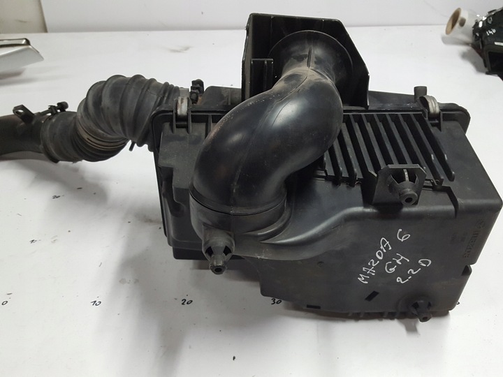фото №4, Mazda 6 ii gh рестайлинг 10-12r 2.2 mzr-cd корпус фильтра воздуха