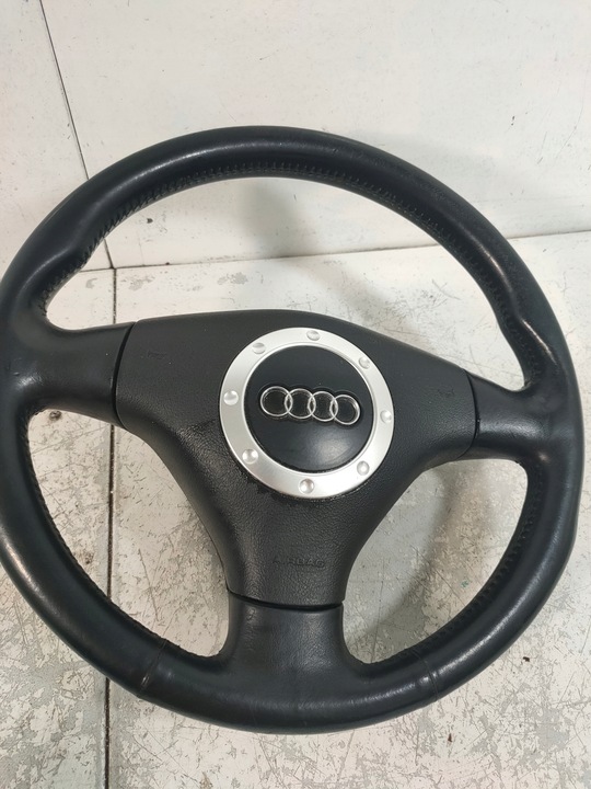 фото №11, Руль кожа чёрная audi tt 8n 98-05 комплектная