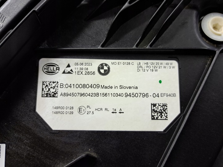 фото №14, Лампи l i r повний led bmw 3 g20 g21 рестайлінг lci 9450795-04 9450796-04