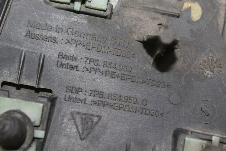 фото №8, Планка крила лівий перед porsche cayenne ii 7p5854959c