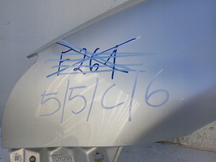 фото №8, Toyota avensis ii t25 крыло левый перед переднее