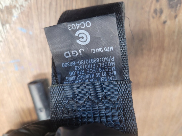 фото №7, Hyundai i10 ii 14-18 pas безпеки перед праве 88880-d9300