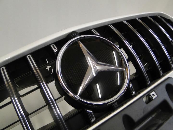 фото №10, Mercedes amg 43 gt x290 290 бампер передний pts + решётка panamericana