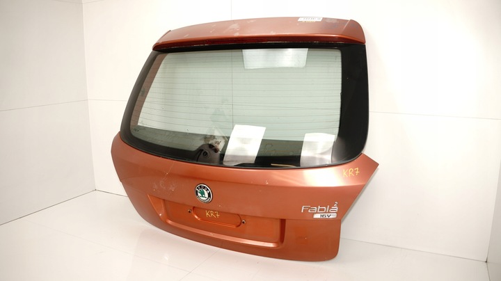 фото №3, Крышка багажника зад skoda fabia ii 06-10r lf3h