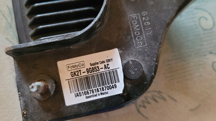 фото №6, Радар ford transit custom ford toureno custom gk2t-9g768-ac gk2t-9g853-ac