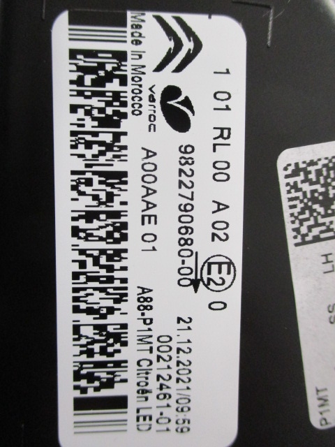 фото №8, C3 aircross лампа руху денного led ліва нова