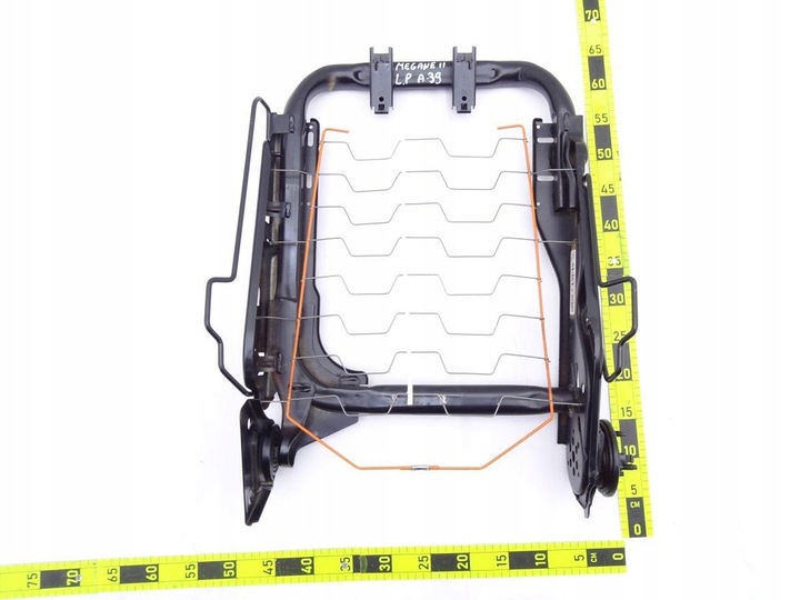 фото №3, Renault megane ii 02-08 каркас спинка сидіння лівий перед 5d