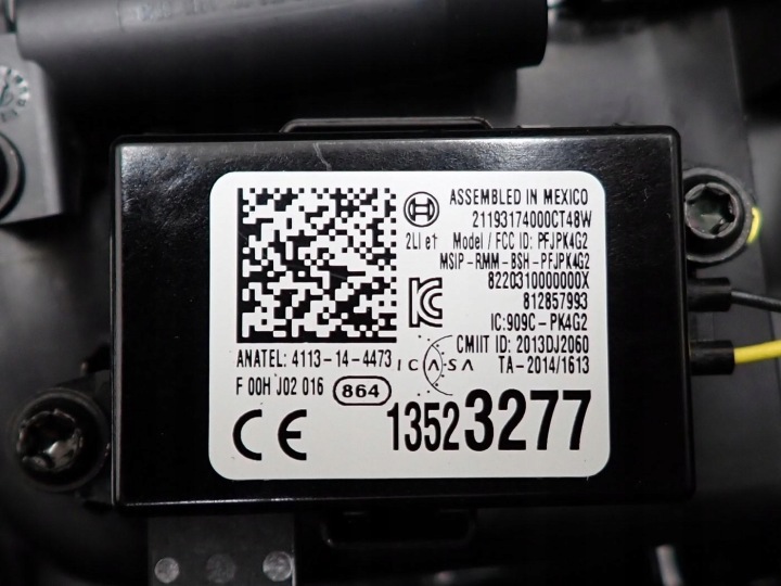 фото №13, Тунель підлокітник європа оригінал 13412999 opel astra v k 20r