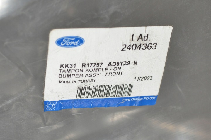 фото №13, Бампер перед ford transit mk8 2019- 2404363, kk31-r17757-ad5yz9
