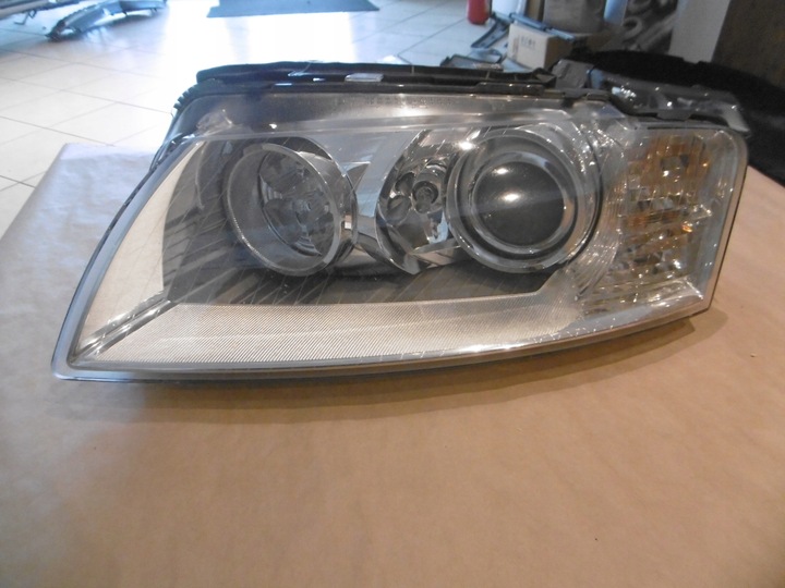 фото №1, Audi a8 s8 рестайлинг фара левый ксенон led 4e выгодное предложение