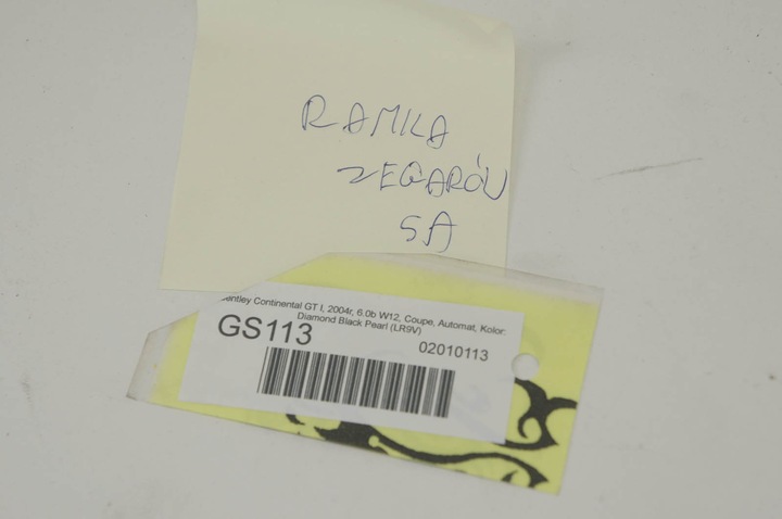 фото №6, Gs113 bentley continental gt i рамка спидометра