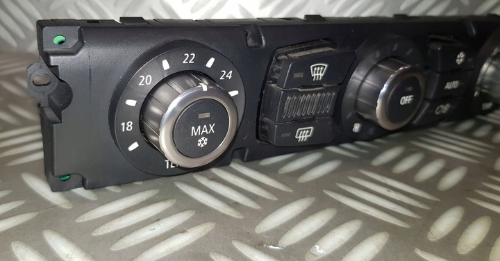 фото №9, Bmw 5 e60 e61 e63 панель керування повітропровід кондиціонера high 6988504 хром