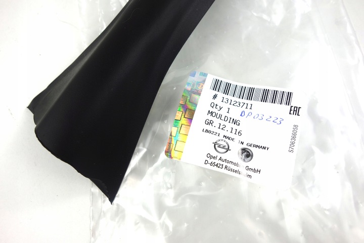 фото №6, Прокладка двері бокових зсувних vivaro trafic ii 8200172146