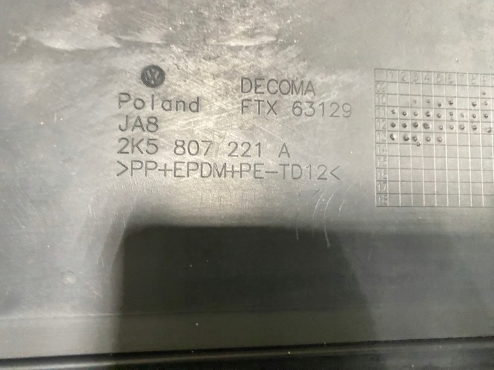 фото №13, Бампер переднє перед vw caddy iii 2k5 2k0 рестайлінг 2010-15