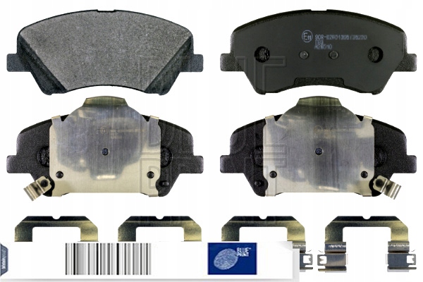 фото №2, Синий print тормозные колодки тормозные перед hyundai accent v i20 active i20 ii