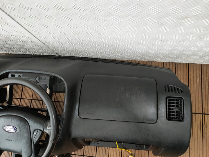 фото №5, Ford maverick ii 01-07 панель раздаточная консоль подушка безопасности натяжители ремни оригинальный номер