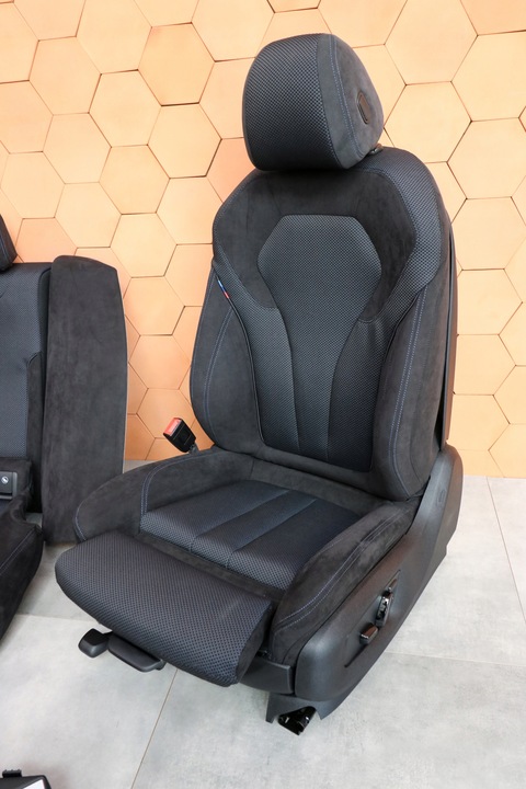 фото №10, Bmw g30 м-пакет sport салон сидіння диван тунель обшивки з підігрівом 20 km