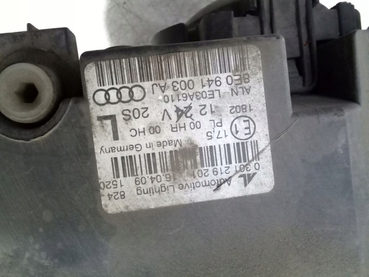 фото №7, Audi a4 b7 фара ліва перед передня 8e0941003aj