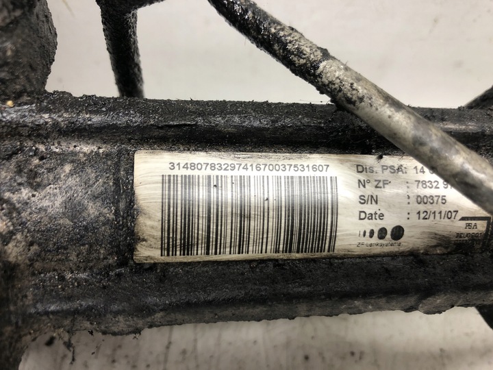 фото №9, Рулевая рейка трансмиссия zf citroen jumpy expert scudo 1400931480 европа