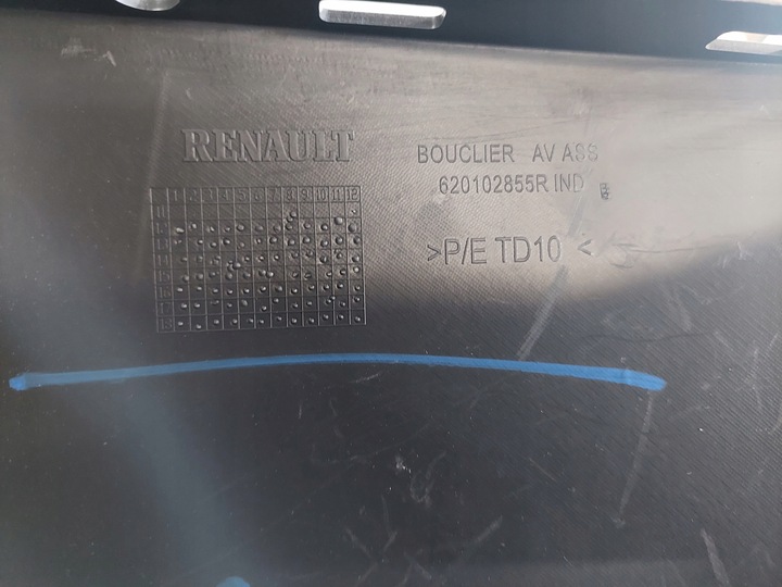 фото №11, Бампер перед переднее решётка радиатора балка renault zoe 12- 620102855r