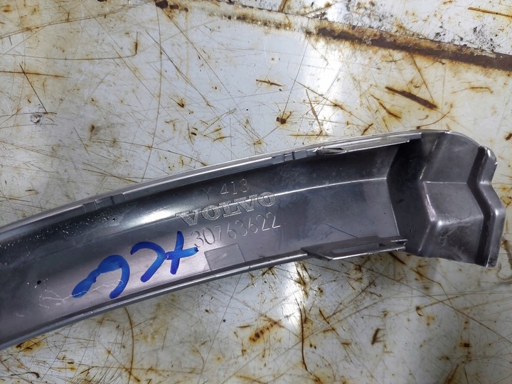 фото №9, Volvo xc60 i 1 08-13 хром решітка решітка радіатора перед переднє знак емблема