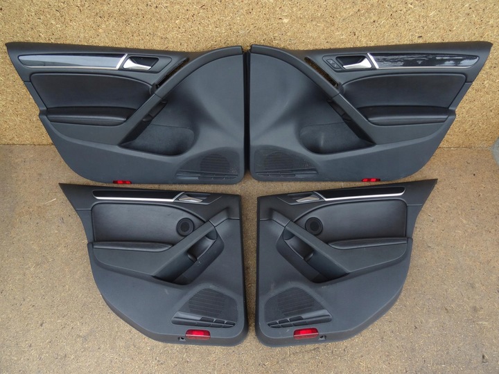 фото №15, Golf vi gtd gti 5d хэтчбек обивка сиденья комплект кожа з підігрівом