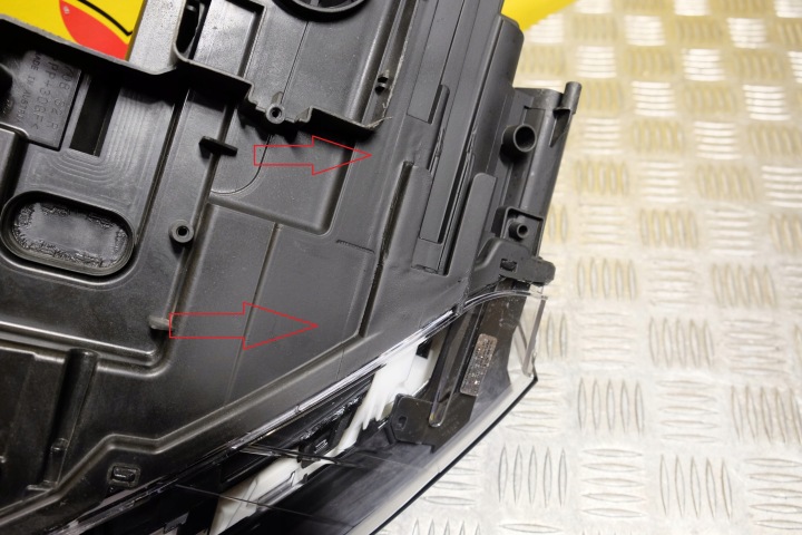фото №14, Audi q3 2011-2015 фара передня ксенон led права usa